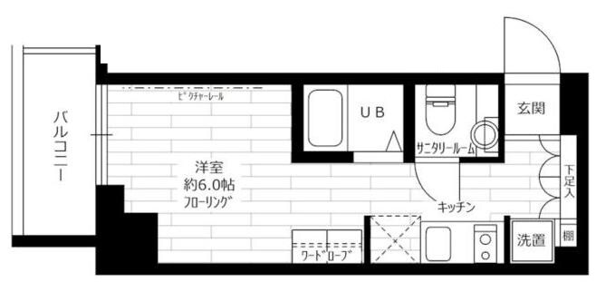 大宮駅 徒歩4分 5階の物件間取画像