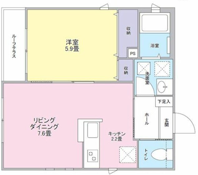 パインヒルズ石神井公園の物件間取画像