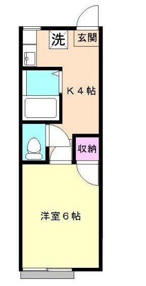 地下鉄成増駅 徒歩10分 2階の物件間取画像