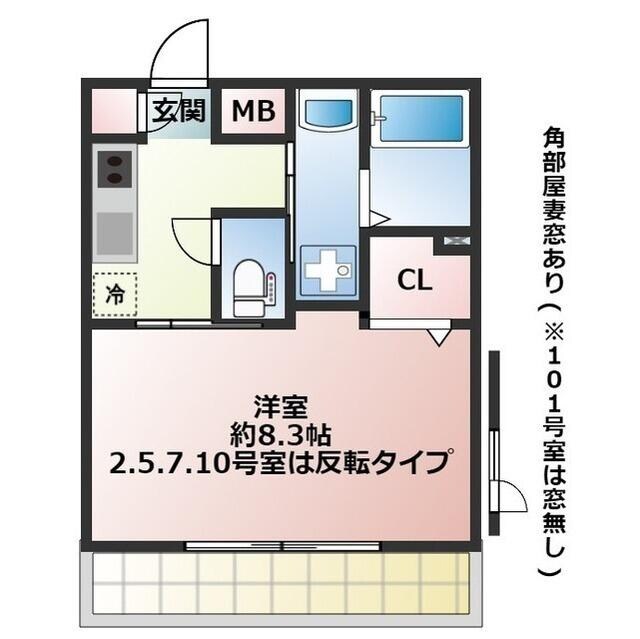 大宮駅 徒歩13分 2階の物件間取画像
