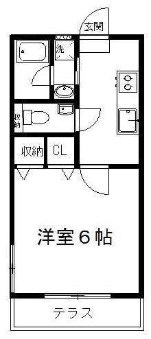 中野駅 徒歩9分 1階の物件間取画像