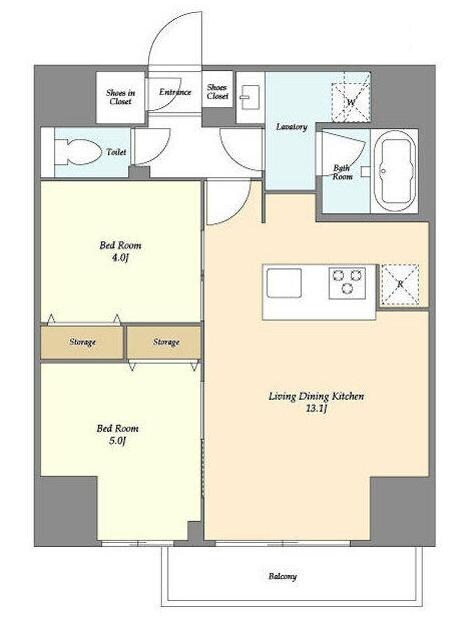 西日暮里駅 徒歩8分 3階の物件間取画像
