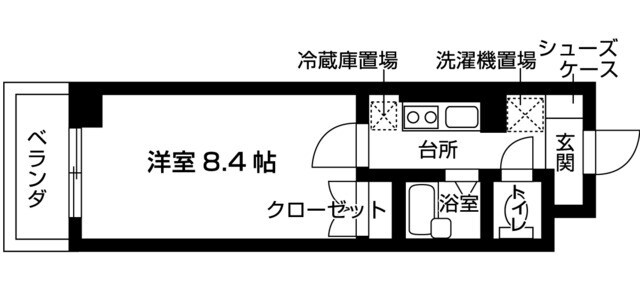 アルファード西落合の物件間取画像