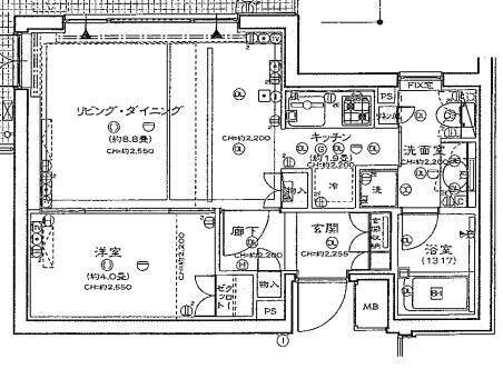 下落合駅 徒歩5分 1階の物件間取画像