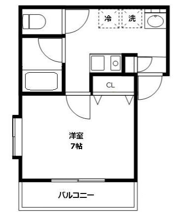 スカイパレス光が丘Ｃ棟の物件間取画像