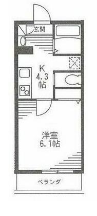 ソレイユ上板橋の物件間取画像