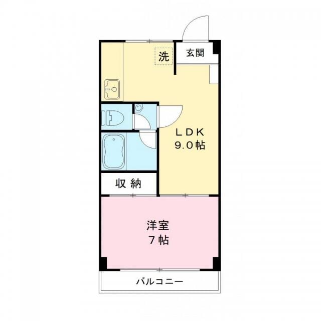 池尻大橋駅 徒歩6分 3階の物件間取画像