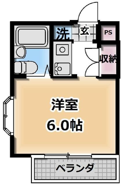 中井駅 徒歩3分 3階の物件間取画像