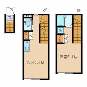 中野駅 徒歩12分 2階の物件間取画像