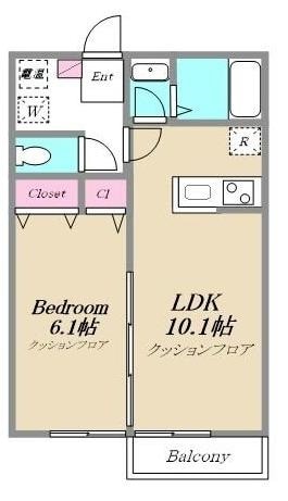 光が丘駅 徒歩13分 1階の物件間取画像