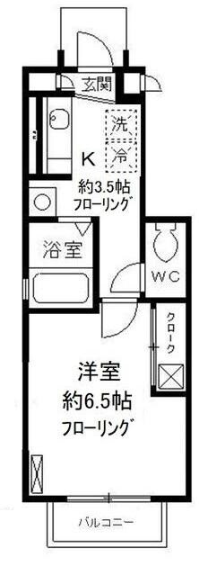 田無駅 徒歩10分 1階の物件間取画像