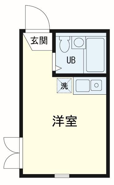 高円寺駅 徒歩4分 1階の物件間取画像