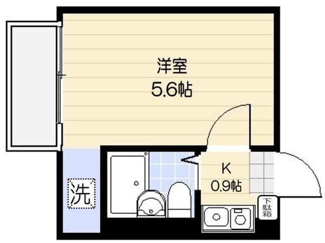 ｆｏｎｔｅ高田馬場の物件間取画像