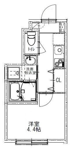 中村橋駅 徒歩8分 1階の物件間取画像