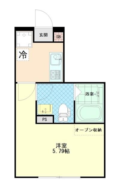 柴崎体育館駅 徒歩9分 2階の物件間取画像