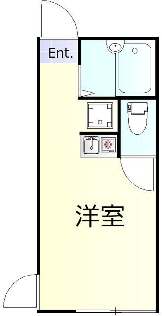 穴守稲荷駅 徒歩9分 1階の物件間取画像