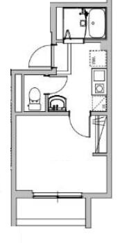 OPEN RISE尾久銀座Ｉの物件間取画像
