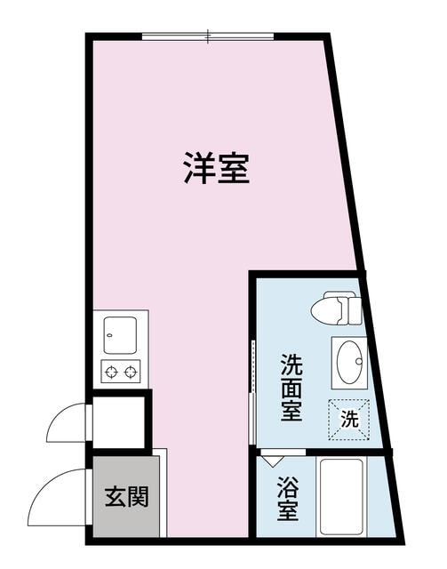 鷺ノ宮駅 徒歩8分 3階の物件間取画像