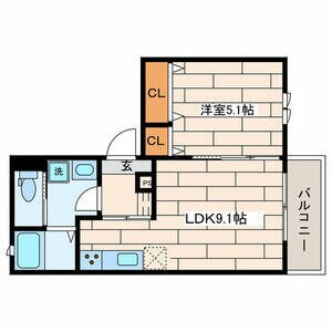 新大塚駅 徒歩5分 1階の物件間取画像