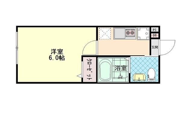 ルグレア八王子の物件間取画像