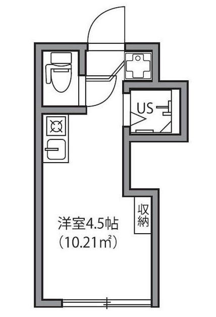 アーバンプレイス江古田ⅣA棟の物件間取画像