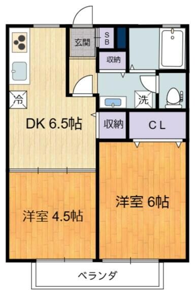 狛江駅 徒歩7分 2階の物件間取画像