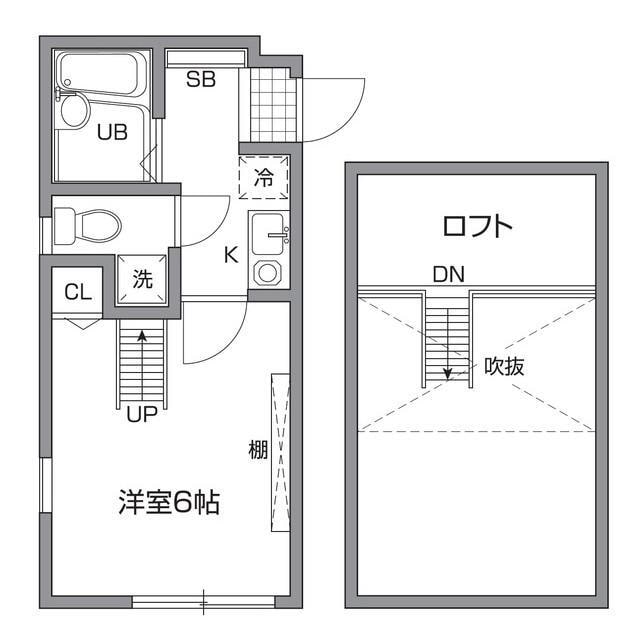 三鷹台駅 徒歩10分 2階の物件間取画像