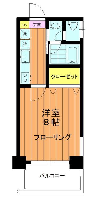 武蔵小金井駅 徒歩3分 3階の物件間取画像