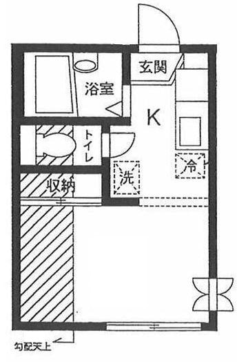 荻窪駅 徒歩17分 2階の物件間取画像