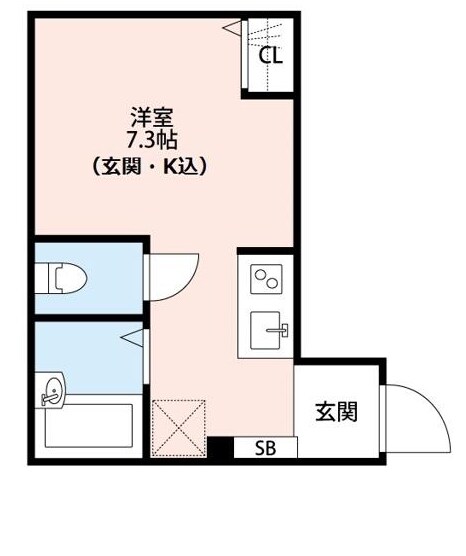 方南町駅 徒歩12分 2階の物件間取画像