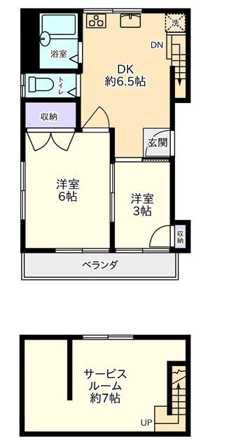 千川駅 徒歩2分 1階の物件間取画像