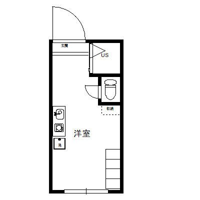 落合南長崎駅 徒歩7分 2階の物件間取画像