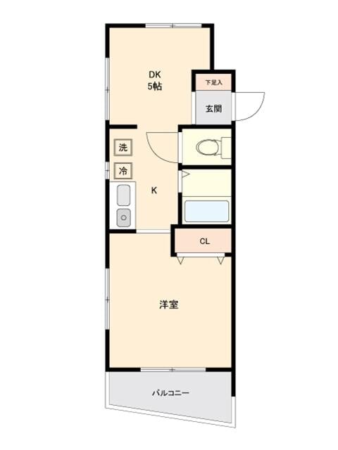 千川駅 徒歩5分 3階の物件間取画像