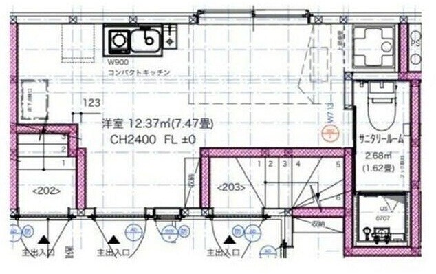 Grace Large田園調布の物件間取画像