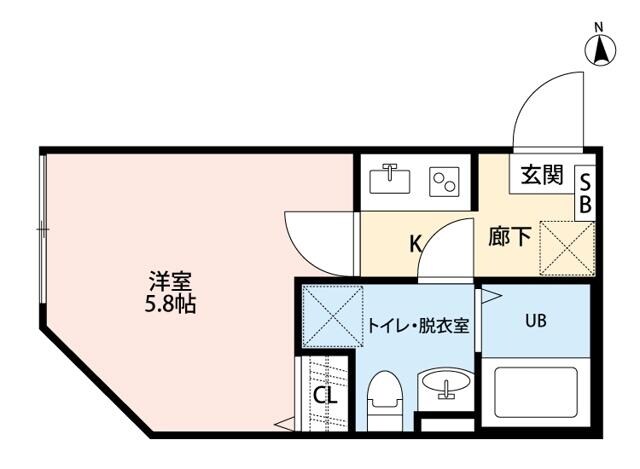 野方駅 徒歩12分 3階の物件間取画像