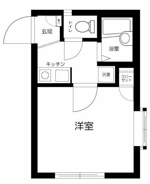 地下鉄赤塚駅 徒歩3分 1階の物件間取画像