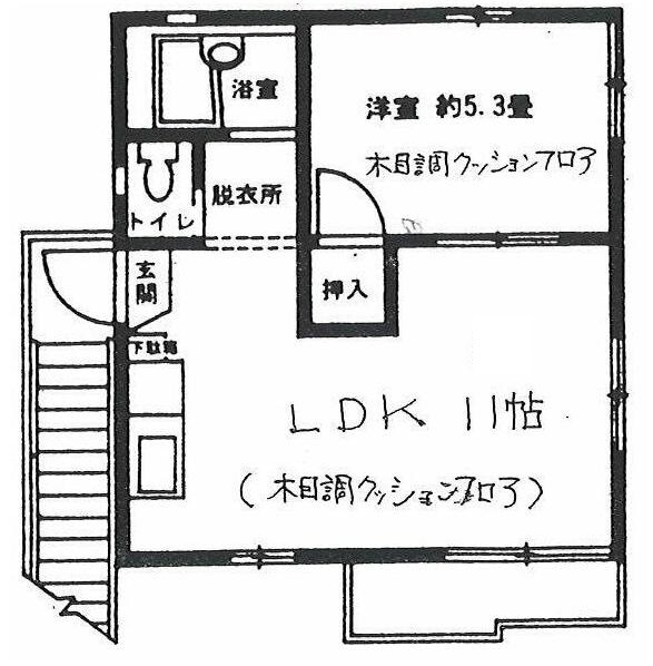 フロリアードの物件間取画像