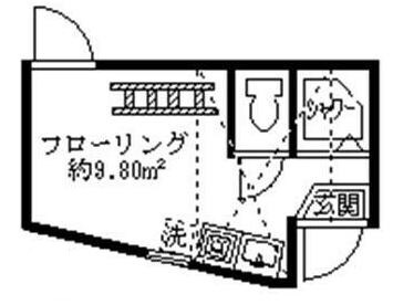 鷺ノ宮駅 徒歩6分 2階の物件間取画像