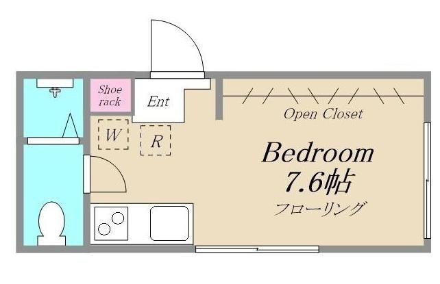 平和台駅 徒歩11分 2階の物件間取画像