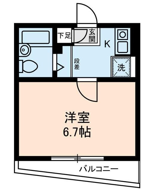方南町駅 徒歩10分 2階の物件間取画像