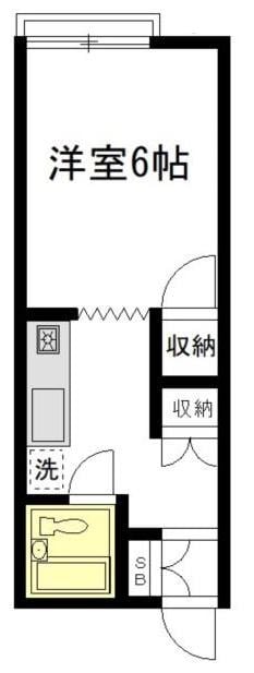 下井草駅 徒歩7分 1階の物件間取画像