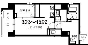 堺筋本町駅 徒歩5分 6階の物件間取画像