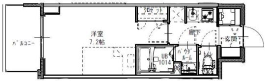 堺筋本町駅 徒歩5分 15階の物件間取画像