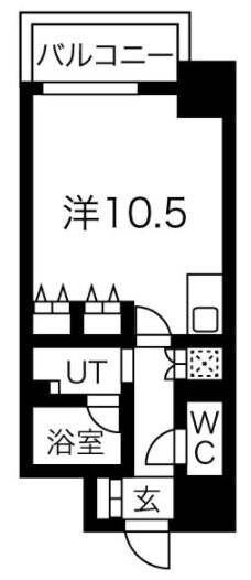 堺筋本町駅 徒歩5分 15階の物件間取画像