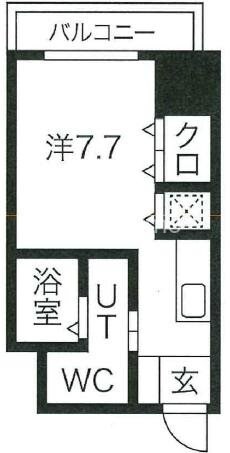 芦原橋駅 徒歩7分 8階の物件間取画像