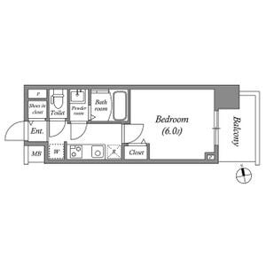 鶴舞駅 徒歩7分 4階の物件間取画像