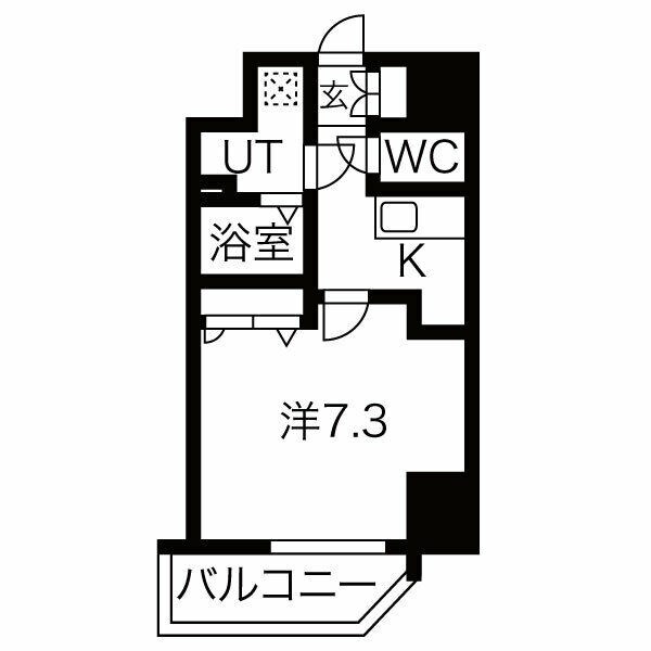 大須観音駅 徒歩2分 2階の物件間取画像