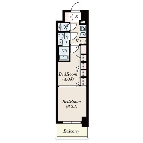 S-RESIDENCE六番町の物件間取画像