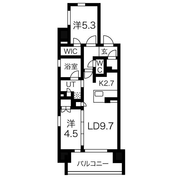 丸の内駅 徒歩8分 3階の物件間取画像