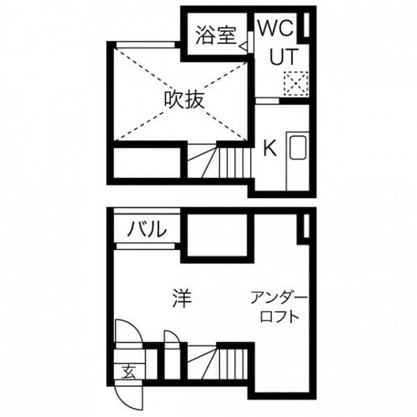 荒畑駅 徒歩8分 1階の物件間取画像